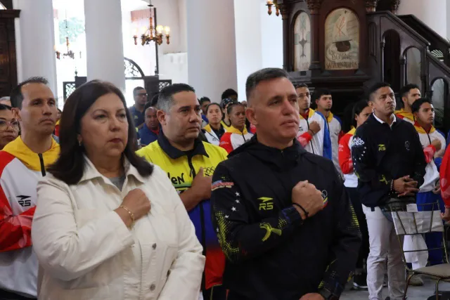 Misa del Deporte rogó por la paz de Venezuela