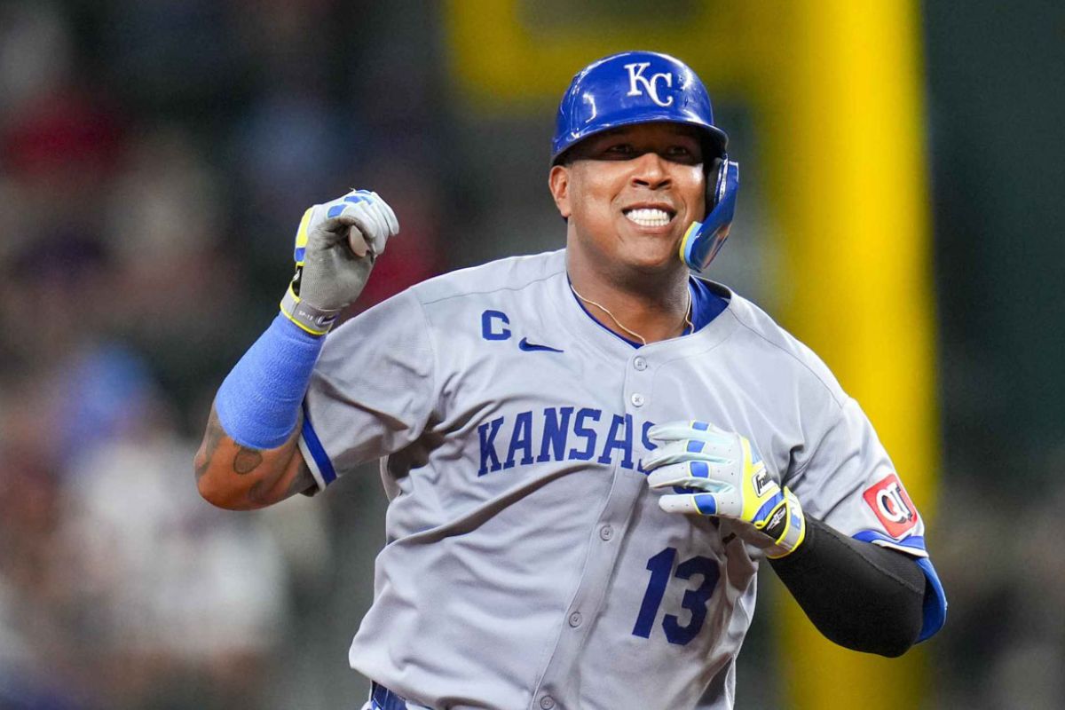 Salvador pérez buscará un hito único / foto: mlb