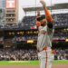 Luis arráez tuvo un emotivo retorno / foto: mlb
