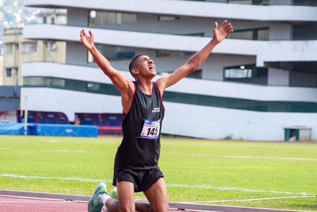Primer oro en atletismo es para la Guardia