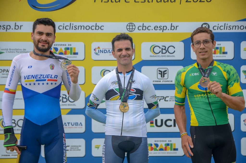 Ricardo Fagundez brilló en paraciclismo