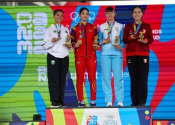 Nancy Haidar obtuvo oro en taekwondo
