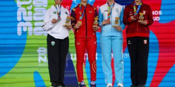 Nancy Haidar obtuvo oro en taekwondo