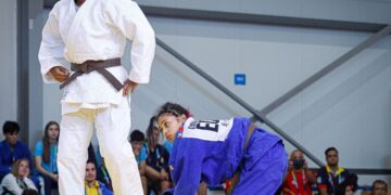 Rosalvick Aguilar primer oro en Suramericanos