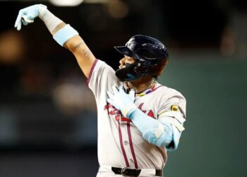 Ronald Acuña Jr. arranca lento en la temporada de los Bravos