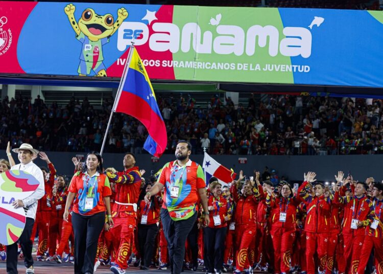 Venezuela brilló en la ceremonia inaugural