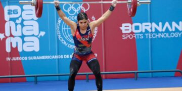 Halterofilia arrasó en primera jornada