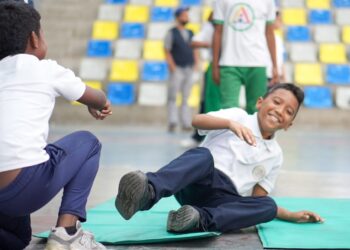 Festival de miniatletismo tomó el Benilde Ascanio