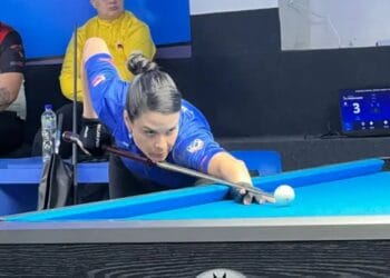 Espinoza sobresalió en Nacional de Billar