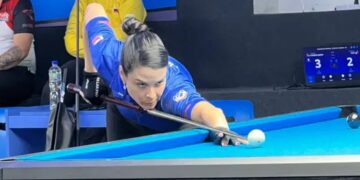 Espinoza sobresalió en Nacional de Billar